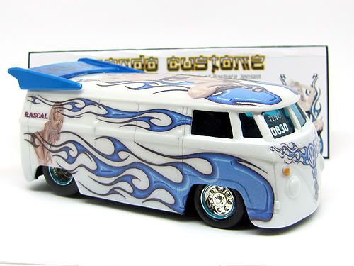 HOT JADA WHEELS BARBARA JENSEN RASCAL VW DRAG BUS #2/5  