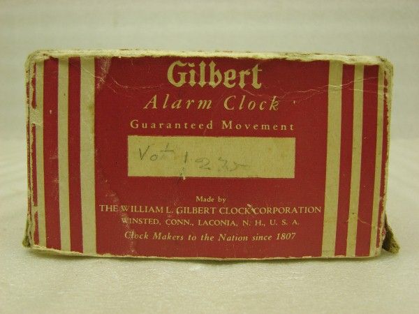 In Original Box Gilbert Alarm Clock  