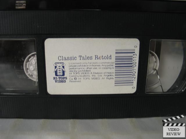 Classic Tales Retold VHS Hi Tops Video 012901001130  