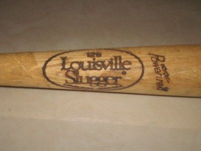   125 LOUISVILLE SLUGGER GENUINE P89 USED IN AUBURN ASTROS GAME  