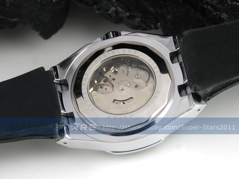 Fashion Metallic Face Tachymeter Tourbillon Monnphase Auto Mechanical 