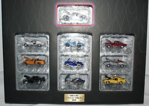 Carrol Shelby 2010 Limited Edition 10 Car Collector Set 1 of 5000 