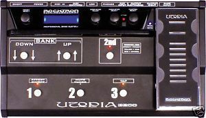 Rocktron Utopia B200 Bass pedal board Effects System  