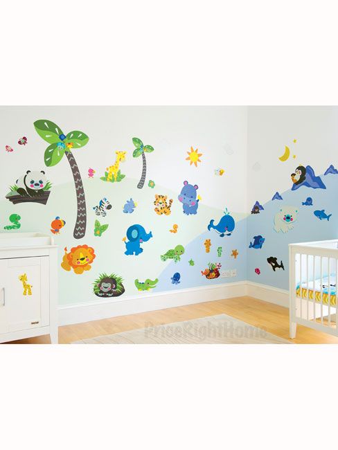 Precious Planet Giant Wall Sticker Set   Complete Room Makeover