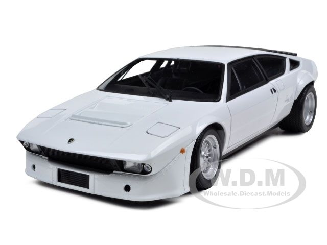 LAMBORGHINI URRACO RALLY WHITE 1/18 KYOSHO MODEL CAR  