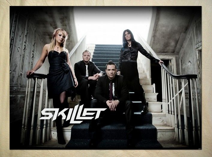 AN872 rock band Skillet rock music band POSTER  