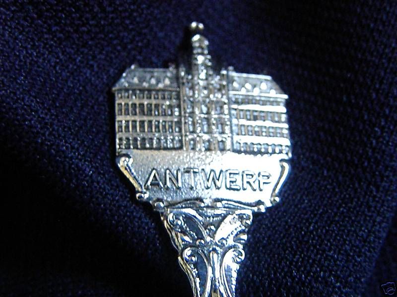 ANTWERP CATHEDRAL NOTRE DAME Belgium Souvenir SPOON New  