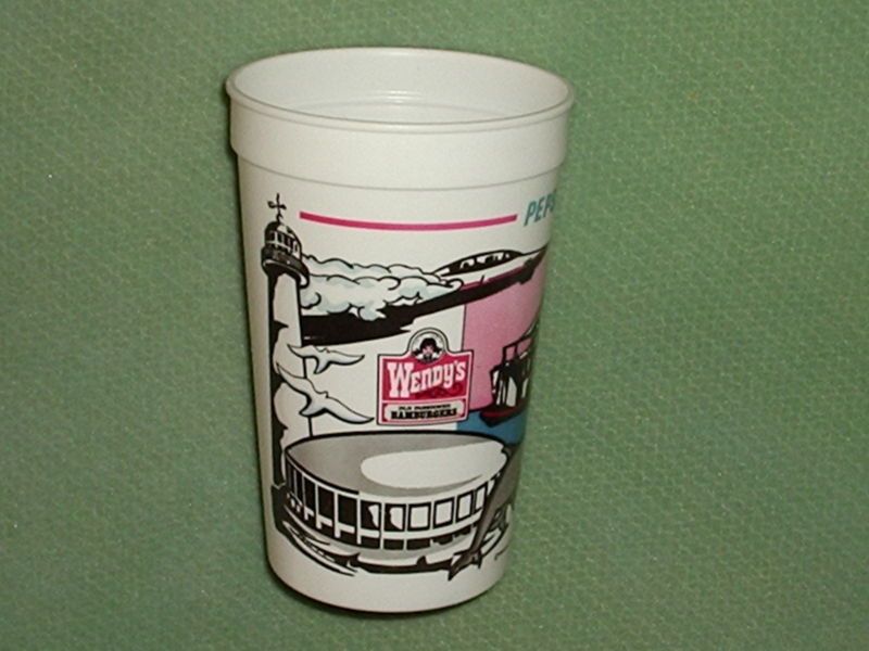 WENDYS PEPSI WZKX POWER 108 RADIO COLLECTOR CUP Biloxi  