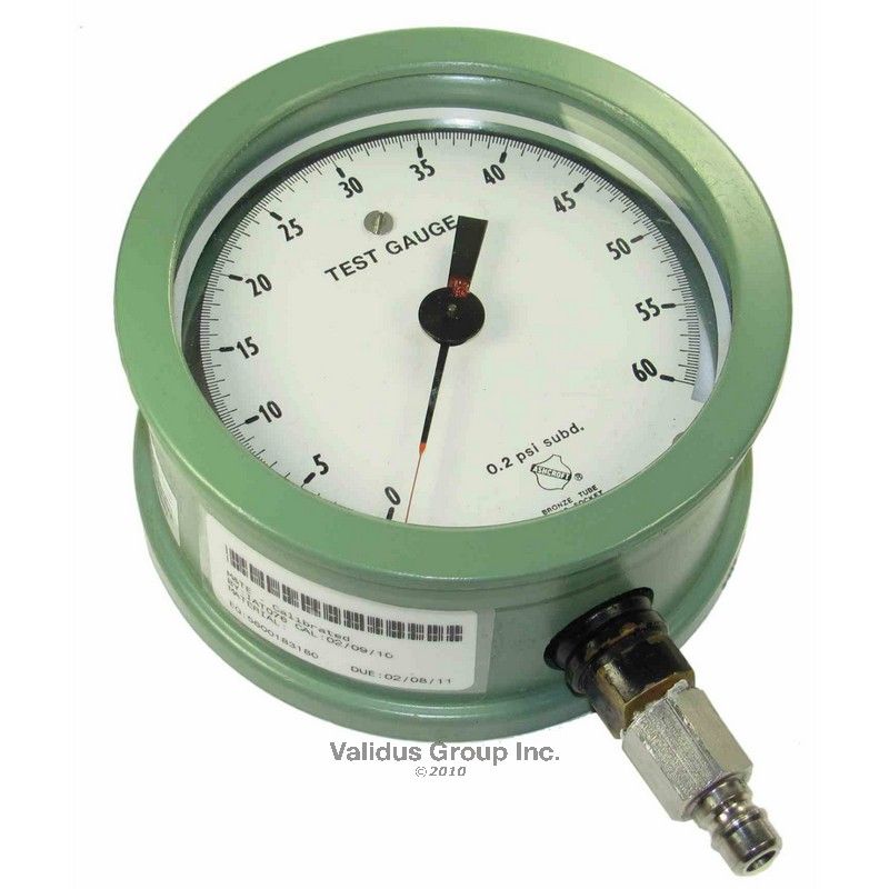 ASHCROFT 60 LB PRESSURE TEST GAUGE  