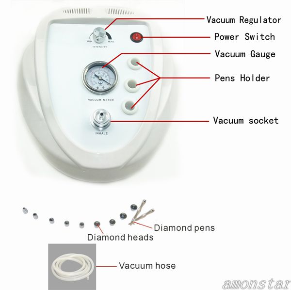 DIAMOND MICRODERMABRASION DERMABRASION PEEL BEAUTY SPA MACHINE aa 