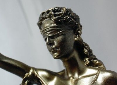   Scales of Justice Lawyer Statue Law Office Gift Judge Attorney  