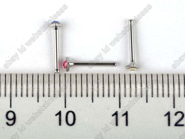 Wholesale Lot Body Jewelry Piercing 24pcs 316L Surgical Steel Nose 