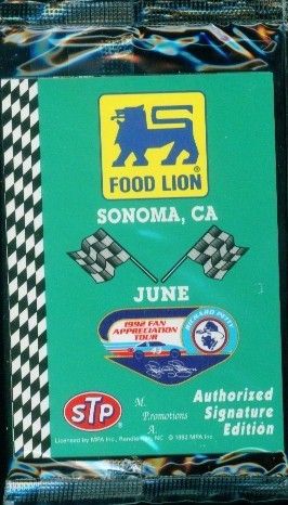 50 lb. CASE) NASCAR STP Food Lion Richard Petty Cards  