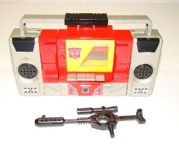 Blaster * 100% Complete 1985 Vintage G1 Transformers Free Ship  