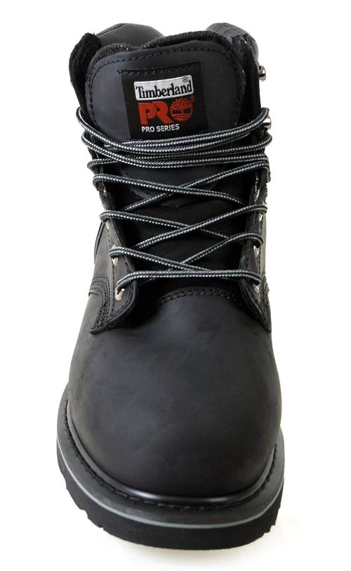 Timberland Mens Boots Pit Boss Steel Toe Black 33032  