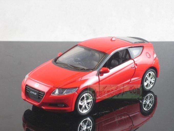 32 Honda CR Z Red pull back car Metal Die Cast model  