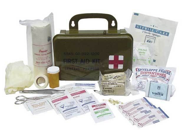 GI Spec First Aid Kit for Survival, Hunters, Outdoors   NEW IN SEALED 