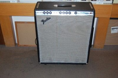 Fender Bassman Ten Tube Amplifier Silverface 1970s  