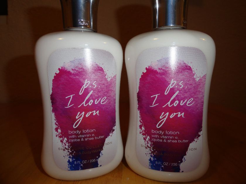 Bath Body Works P.S. I LOVE YOU Lotion X2 NEW  