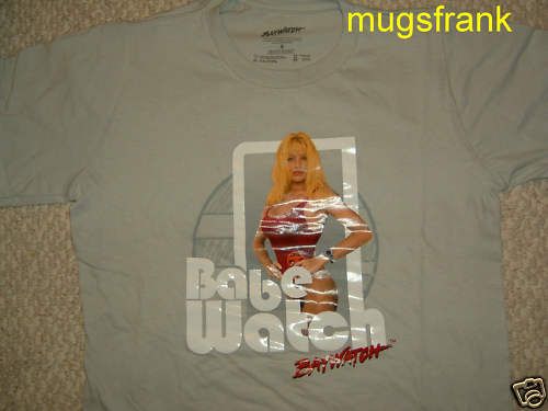 New Baywatch Tv Show Pam Anderson Babewatch T Shirt  