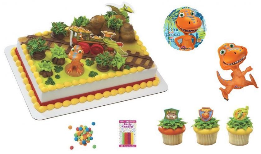 DINOSAUR Train BUDDY Cake BDay Party Balloons Decor Set  