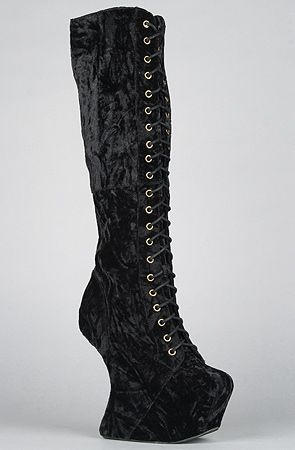 Jeffrey Campbell The Walk Tall Boot Black  