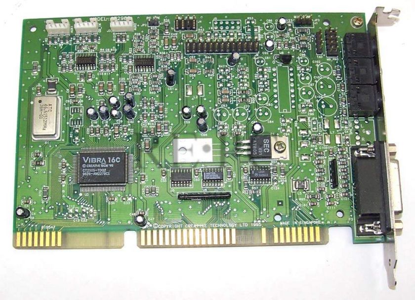 Creative Labs Sound Blaster CT2960 ISA Sound Card  