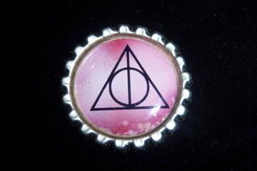 HARRY POTTER ~ DEATHLY HALLOWS ~ BOTTLE CAP CHARMS  