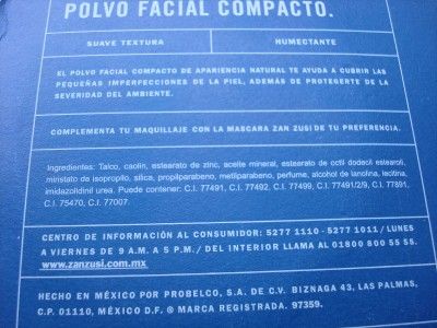 ZAN ZUSI FACIAL COMPACTO STD FACIAL POWDER NATURAL 01  