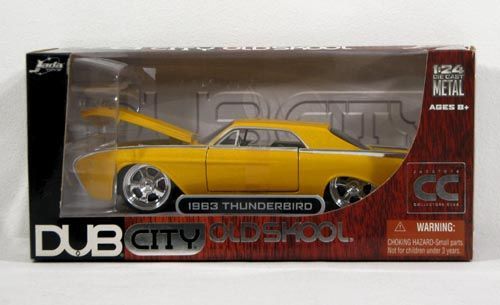 DUB City Old Skool Diecast 1963 Ford Thunderbird MIB  