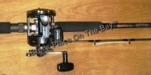 OKUMA 30DX DIPSEY DIVER COMBO 86 MH SHIMANO TDR ROD  