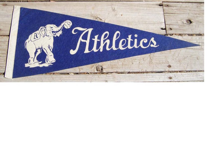 1940S PHILADELPHIA ATHLETICS PENNANT  