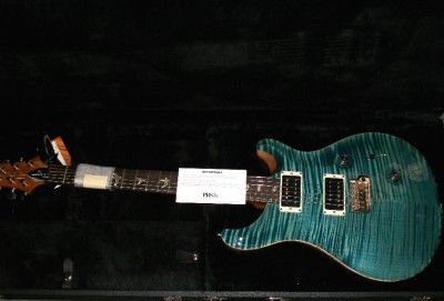   Custom 24 Guitar 2012 Blue Crab Blue 10 Top New Updates PRS  