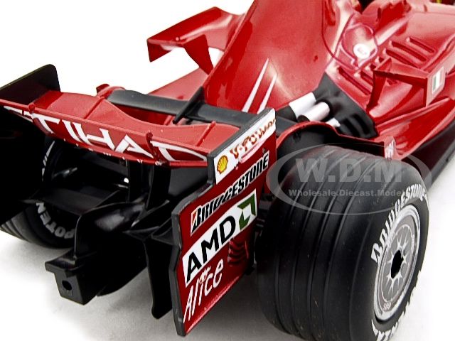   18 scale diecast model of ferrari f2008 kimi raikkonen f1 die cast car