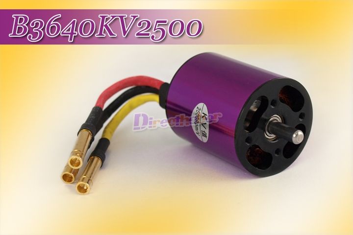   B3640 KV2500 brushless motor for RC Auto Boat   