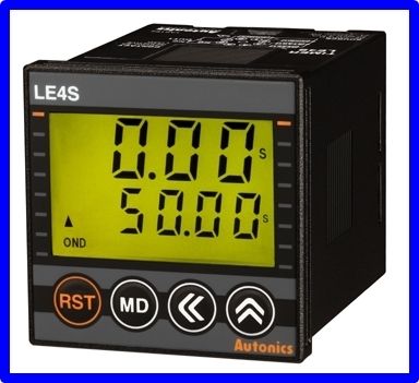 Digital Timer Autonics LE4S Relay+SSR Signal on start On/off Flicker 