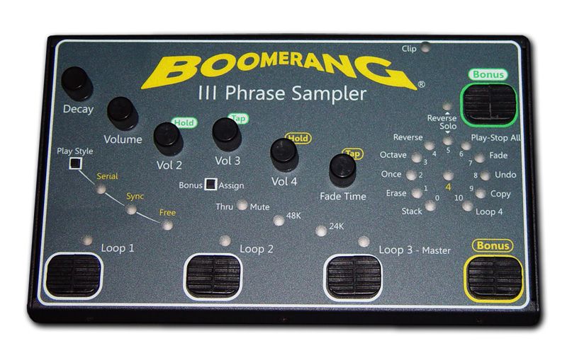 AUTH DEALER   Boomerang III Phrase Sampler Looper  