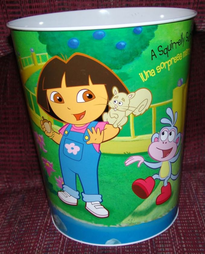 dora the explorer design all around it is 9 5 tall and is 8 across the 