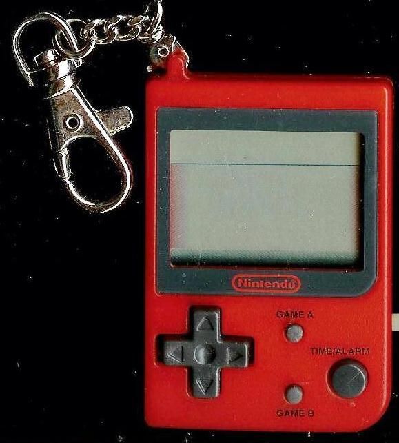 NINTENDO GAME & WATCH SUPER MARIO BROS. TOY KEYCHAIN  