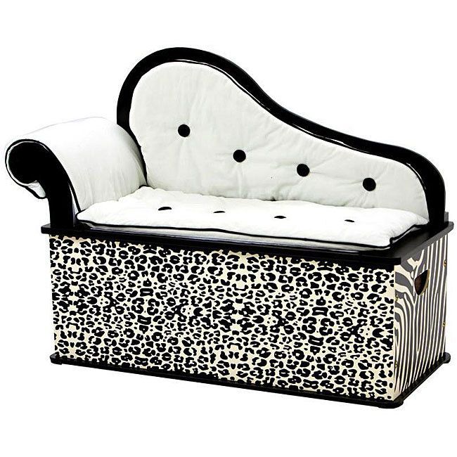 Kids Wild Side Storage Bench Seat  