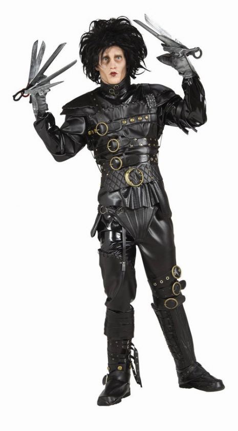 Edward Scissorhands Johny Depp Heritage Costume Std  