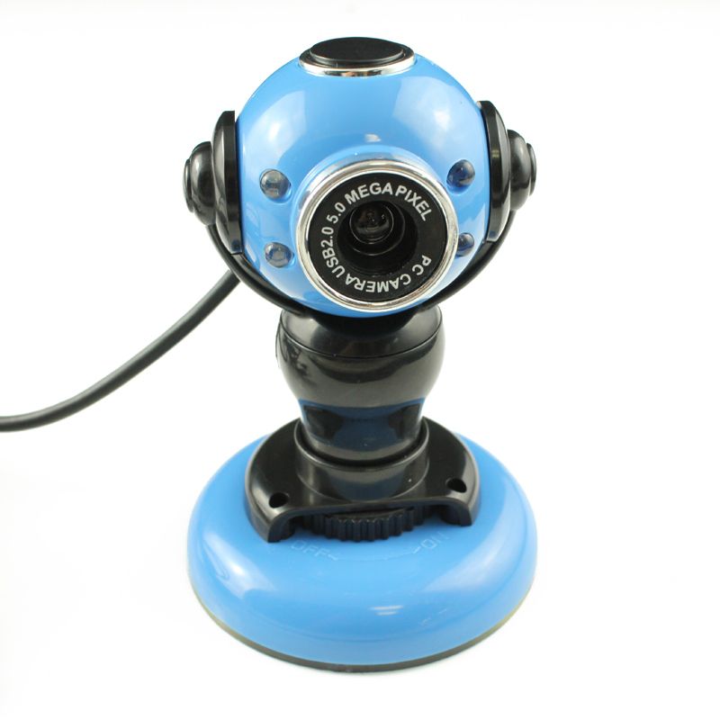 LED lights 5.0 Megapixel USB PC Webcam Camera for PC Laptop Notebook 