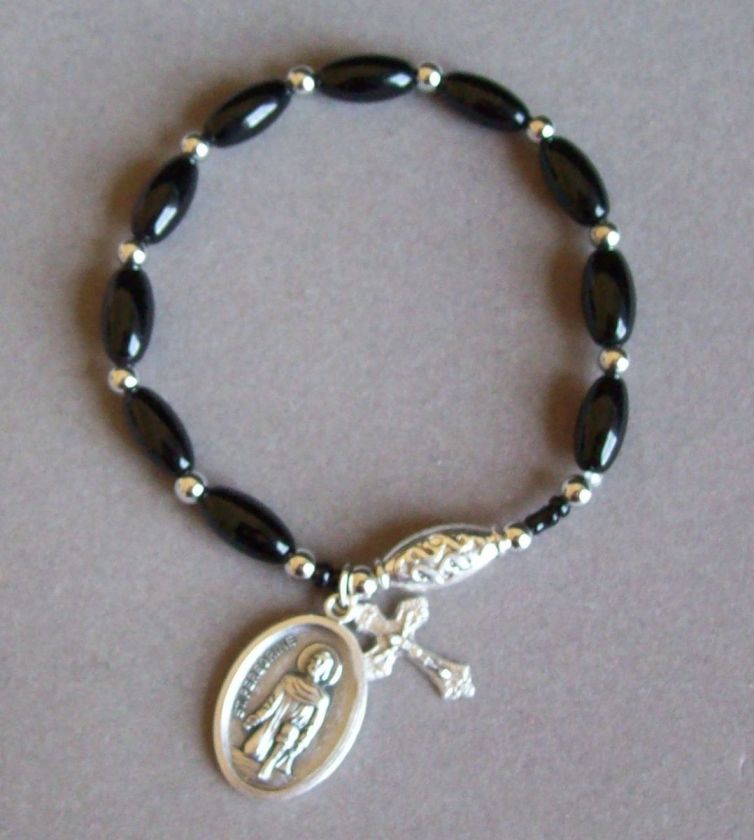 St. Saint Peregrine CANCER Rosary Bracelet ~ Rosaries  