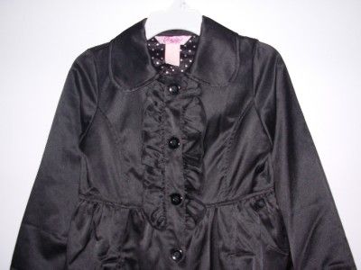 NWT CANDIES TRENCH COAT STYLE TOP/ DRESS/ JACKET M  