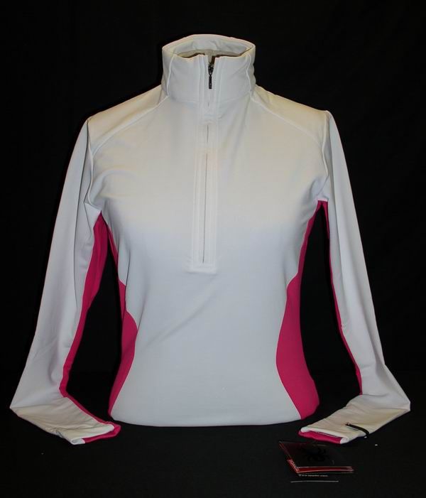 NEW SPYDER LAPIS BASE LAYER T NECK WOMENS 2 UK 4  