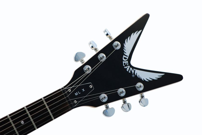 NEW Dean ML X Guitar (Classic Black, CBK) ~AUTH DLR W/FREE US SHIPPING 