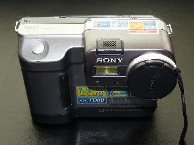 SONY MAVICA DIGITAL CAMERA MVC FD88