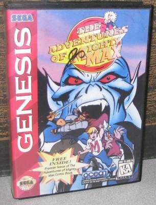 Adventures Of Mighty Max Sega Genesis Game Boxed Tested Works 