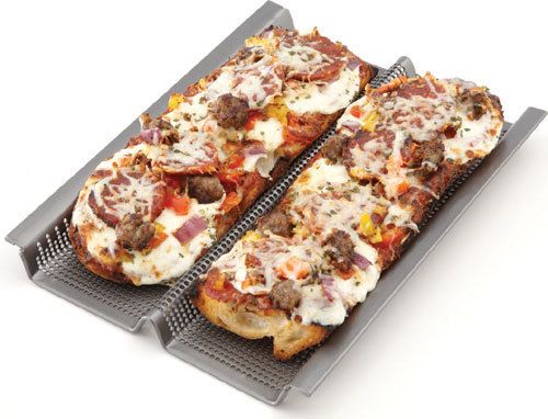 Chicago Metallic Non Stick Open Face Sub Sandwich Pan 070687102182 