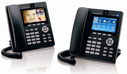 LOT 2 Grandstream GXV3140 VoIP IP SIP SKYPE Video Phone  